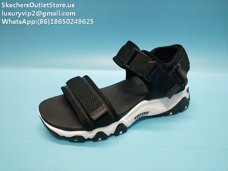 Skechers D'Lites 2 Women Sandals 88888160 Black 35-40